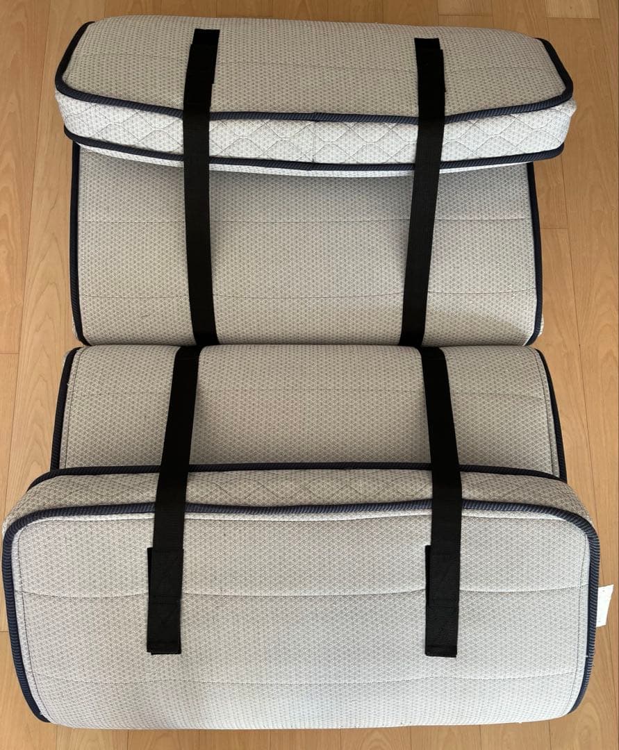 三つ折りマットレス　フランスベット2枚