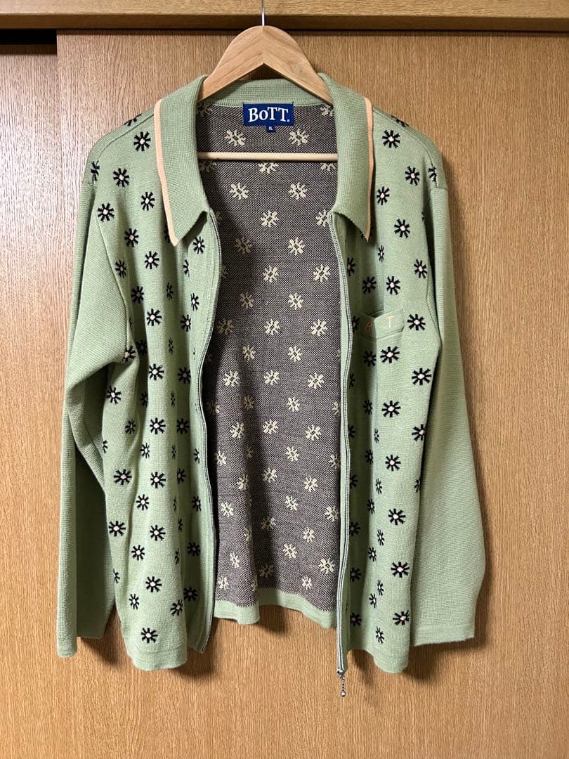 bott 23ss ニットカーディガン ブランド 品 通販 BoTT カーディガン