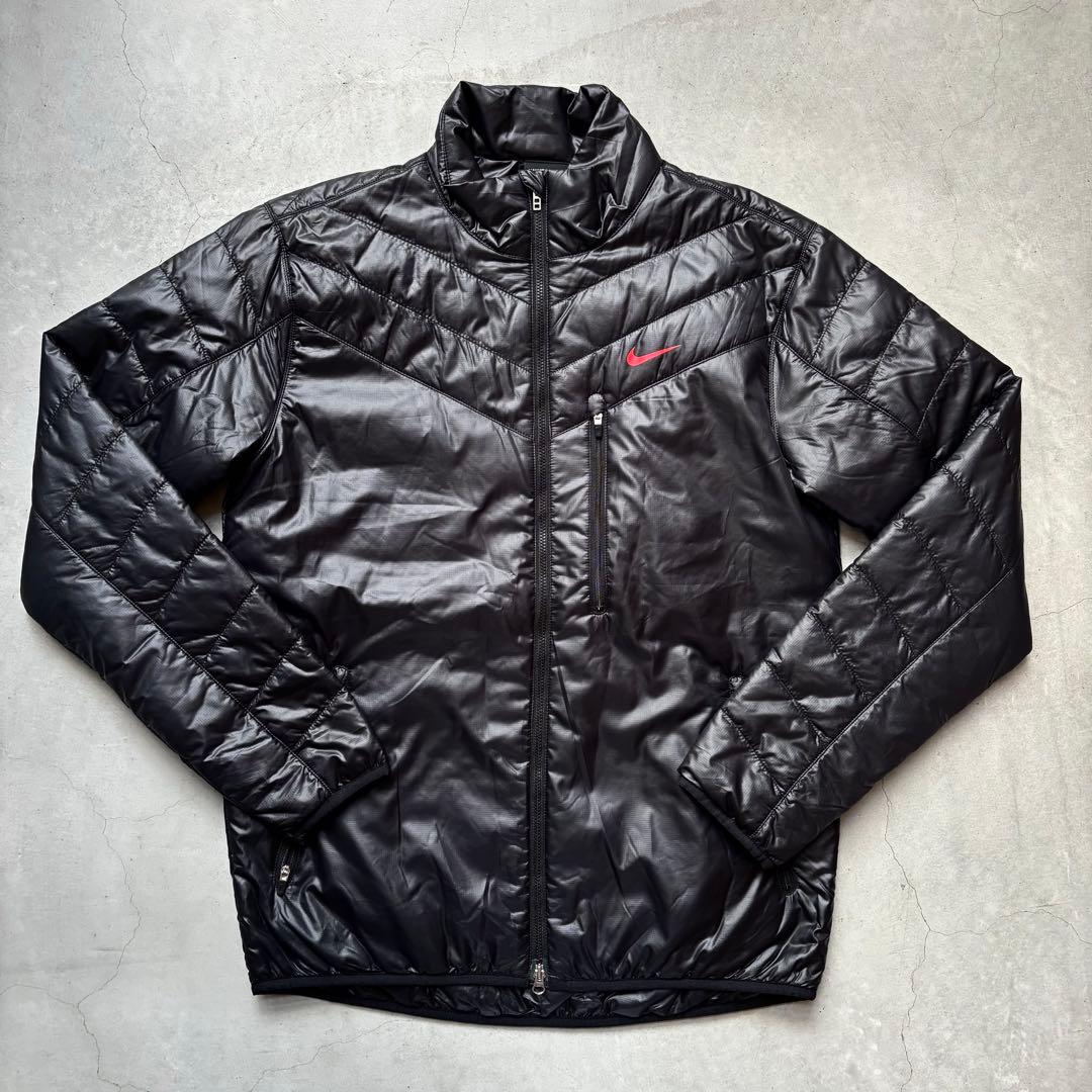 NIKE GOLF ナイキゴルフ 中綿ダブルジップジャケット ゴルフ M 黒