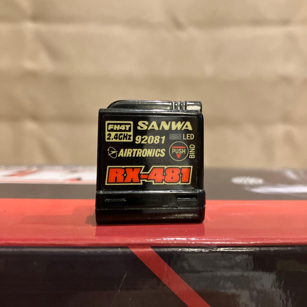 【使用少・美品】サンワ MT-S プロポ+受信機RX-481プライマリーコンボ