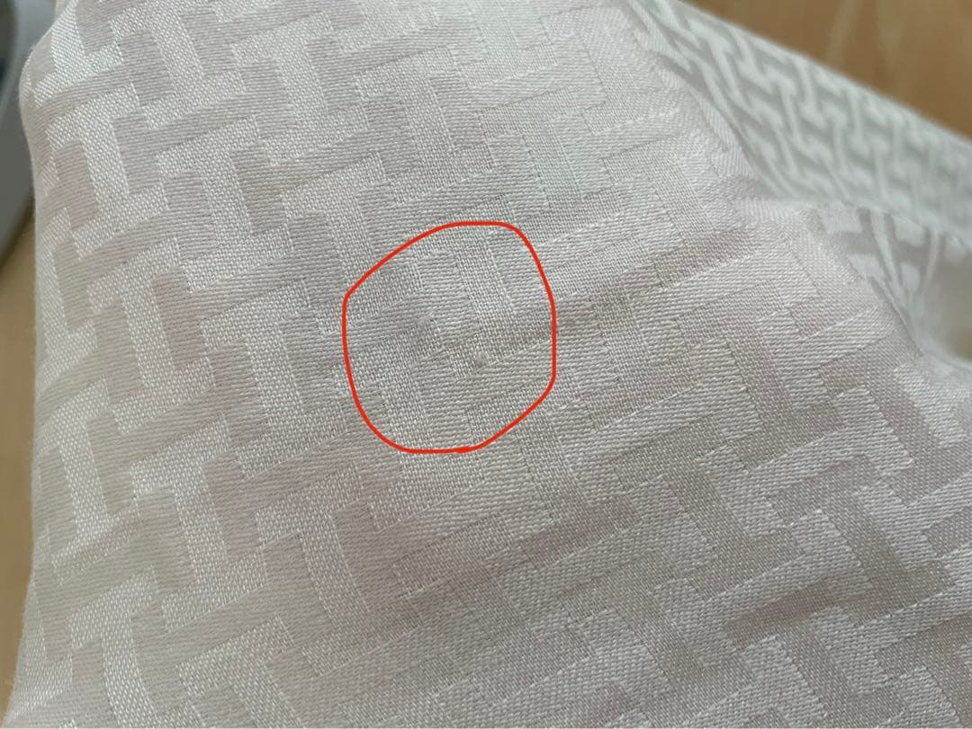 【週末限定値下げ】エルメス マフラー 《アップサイド・ダウン》 ジャカード