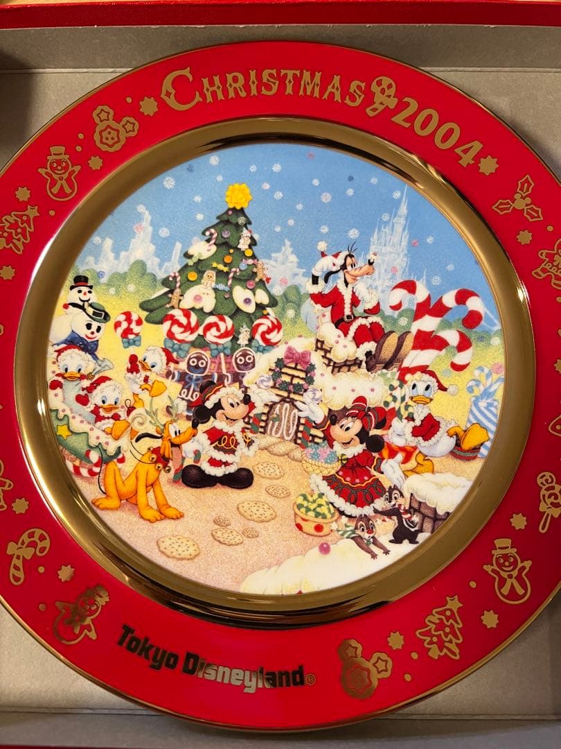 東京ディズニーランド クリスマスプレート 2004 - メルカリ