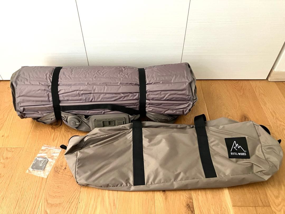 アウトドア寝具 RATELWORKS R7.7 EASY INFLATE PRO(10cm)