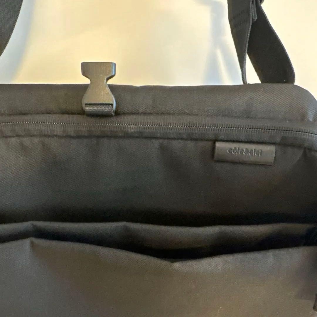 Cote&Ciel　コートエシエル　ブラック ショルダーバッグ