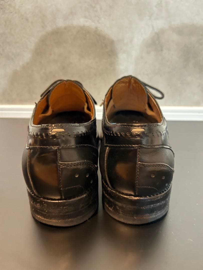 マルジェラ パッチレザーシューズ 再構築 - メルカリ
