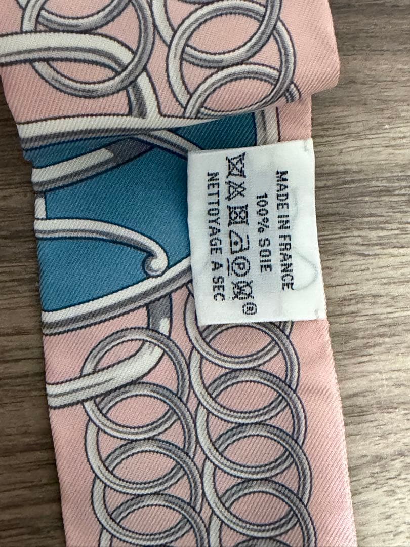 即日発送 未使用 HERMES ツイリーリフトプロフィール ピンク