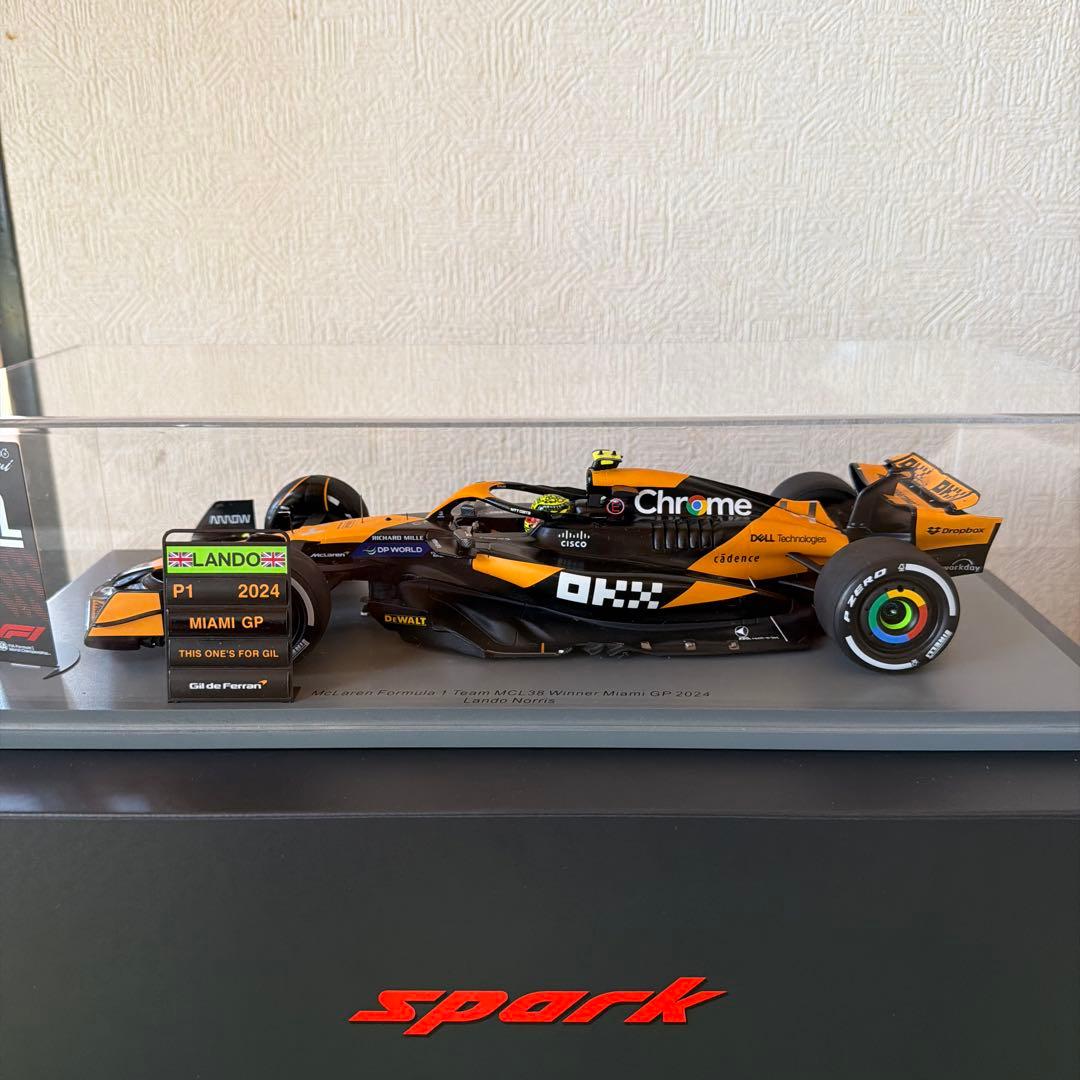 F1ミニカー 2024年マイアミGP ノリス 初勝利