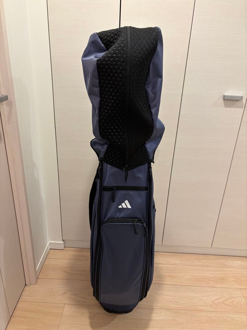 adidas ネイビー キャディバッグ