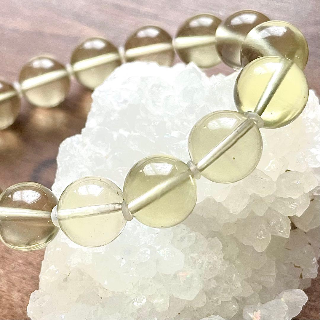 高品質 大玉 モルダバイト 鑑別書 リビアングラス ブレスレット K18