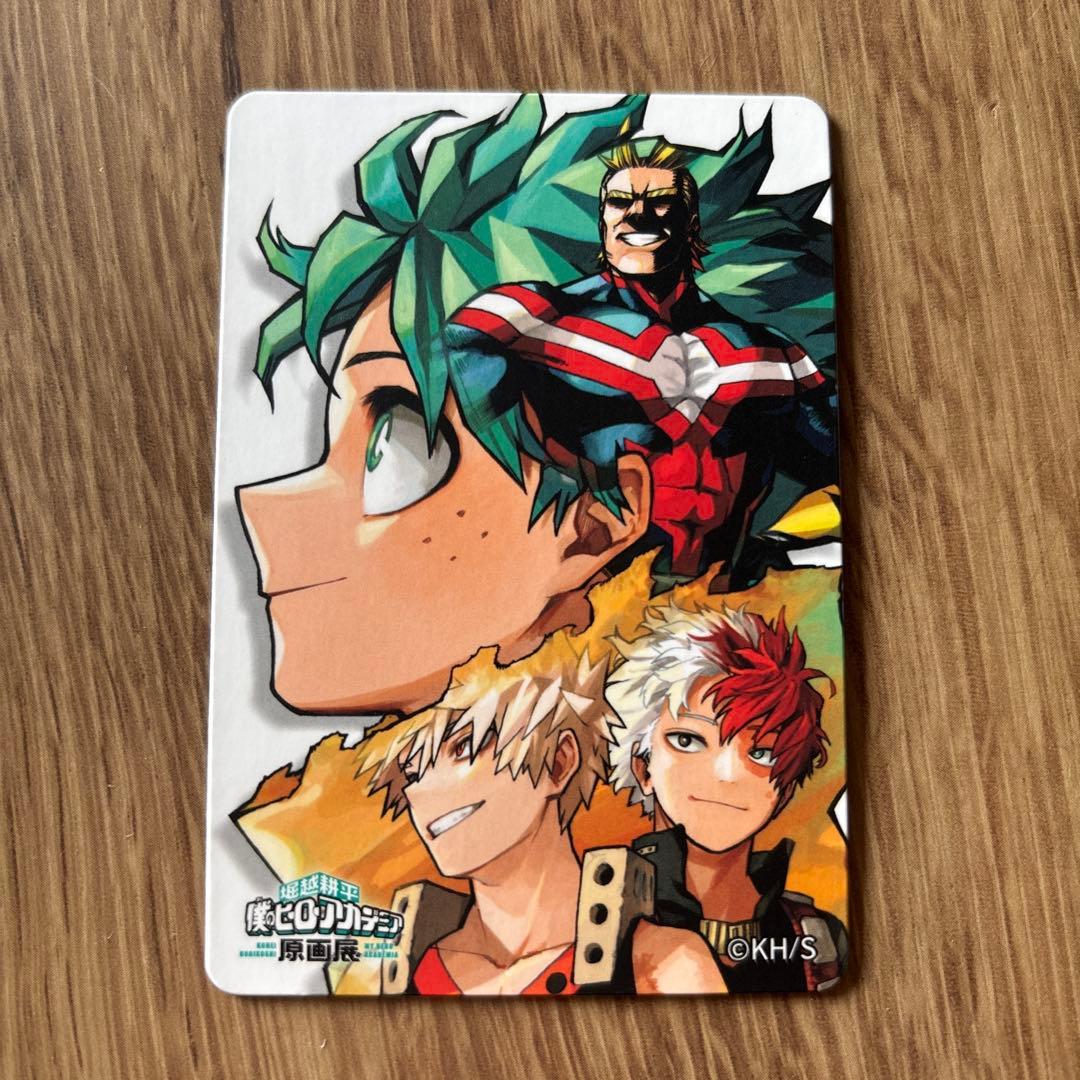 ヒロアカ 原画展 マグネットステッカー オリジン組 オールマイト