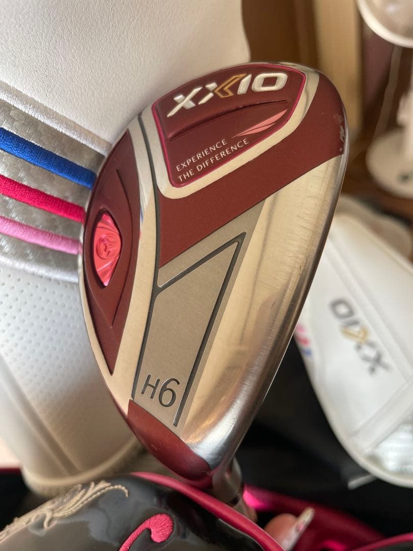 Frantia ゴルフバッグ 黒/ピンク