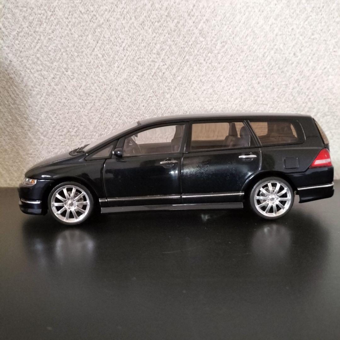 ホンダ オデッセイ RB1 1/24 ダイキャスト 模型 カラーサンプル 車高短