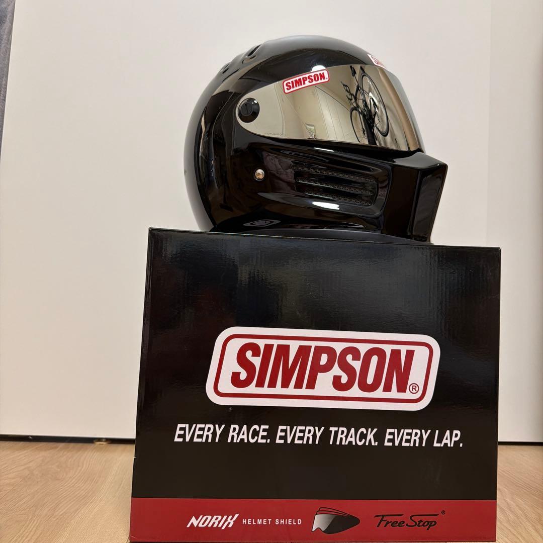 SIMSON NORIS ブラック フルフェイスヘルメット
