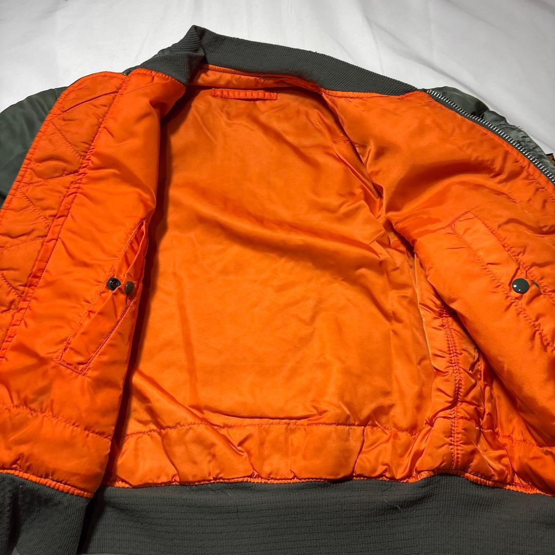 alpha ma-1 フライトジャケット　usa製　medium 90s