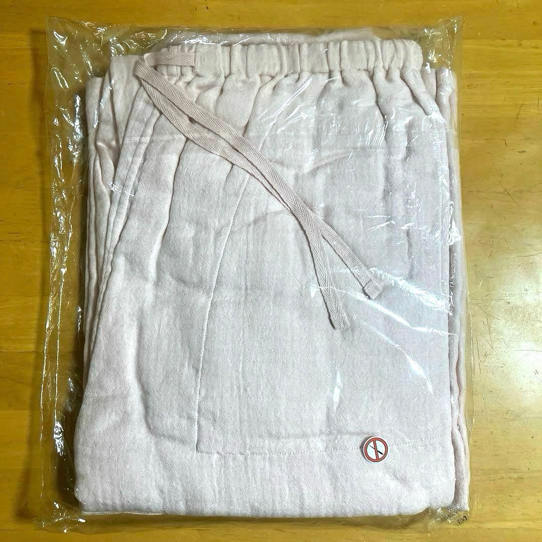 UCHINO マシュマロガーゼ パジャマ ピンク 上下セット Lサイズ