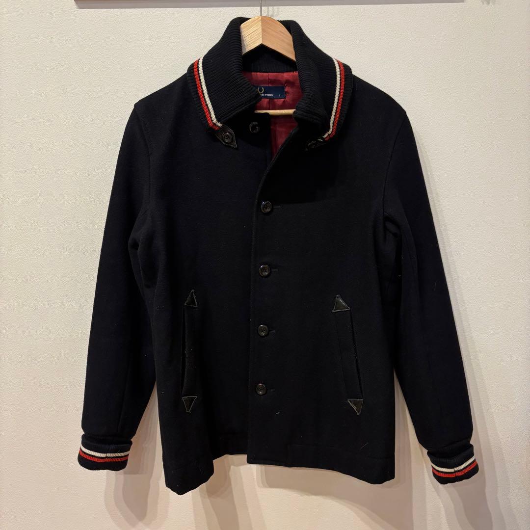 【BEAMS別注】Fred Perry ドンキーコート 濃紺 Lサイズ