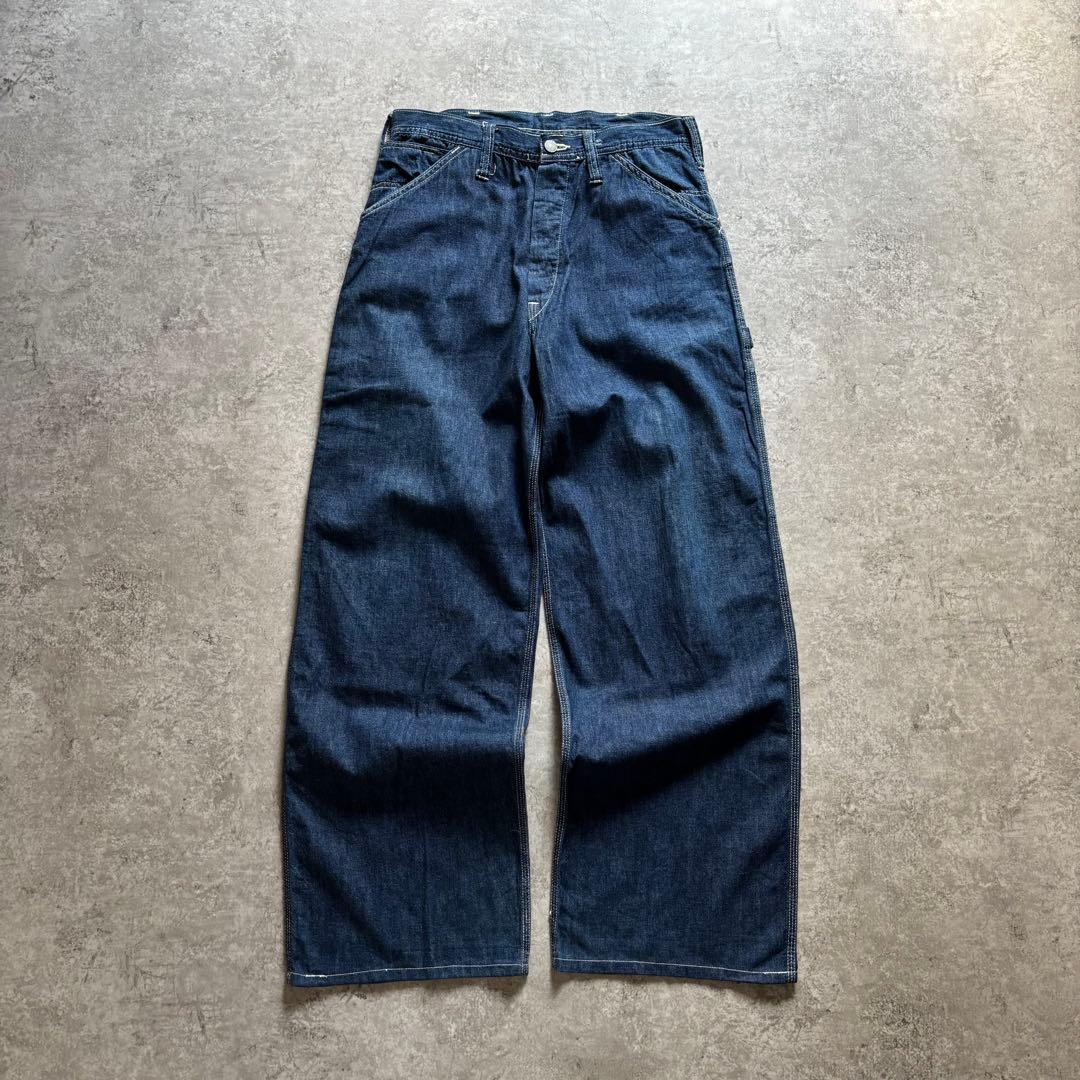 90s 初期タグ　EVIS EVISU エビス　ペインターパンツ　ワイドデニム