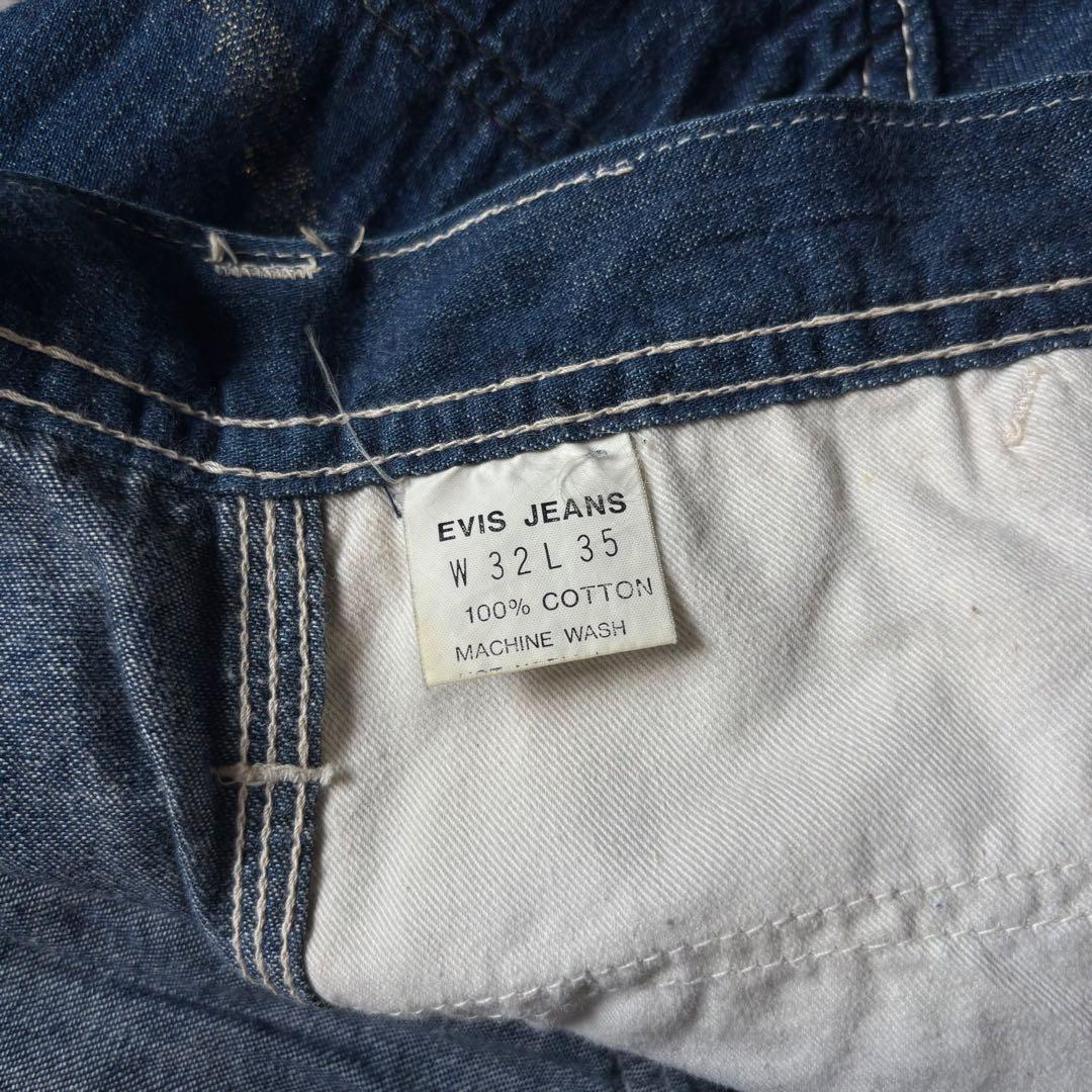 90s 初期タグ　EVIS EVISU エビス　ペインターパンツ　ワイドデニム