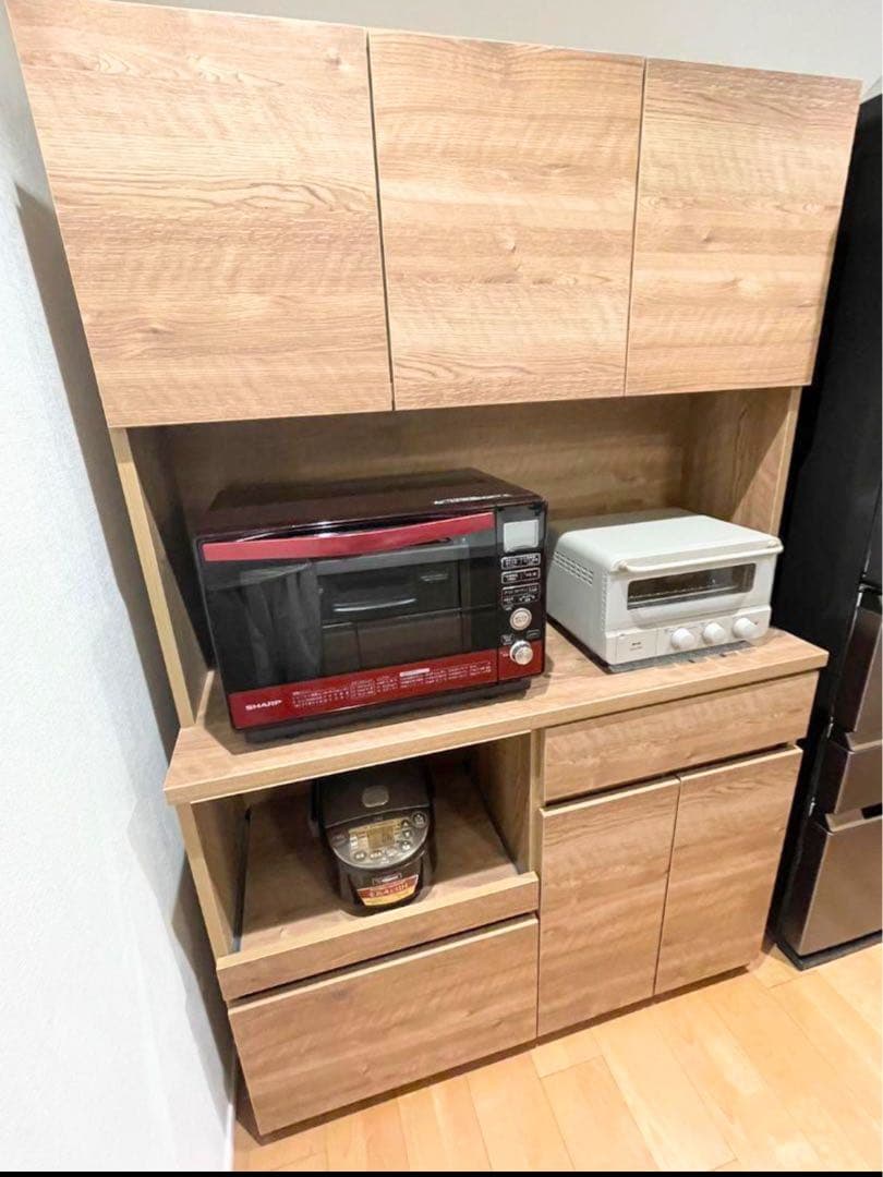 YUKIさん専用】ナチュラルウッド キッチンカウンター