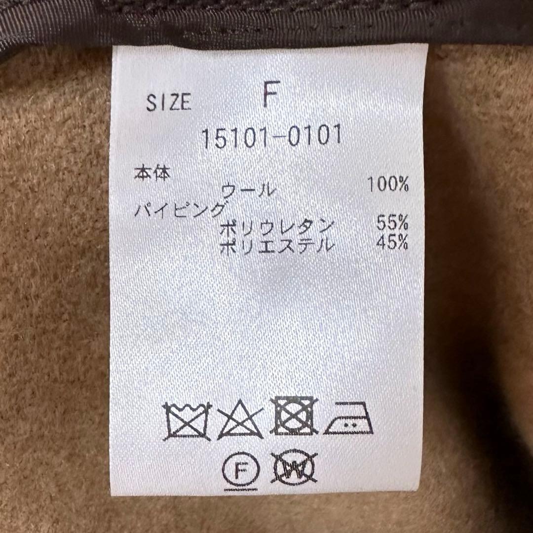 CLANE 定価5.7万 ショールフードバルーンコート ポンチョコート キャメル