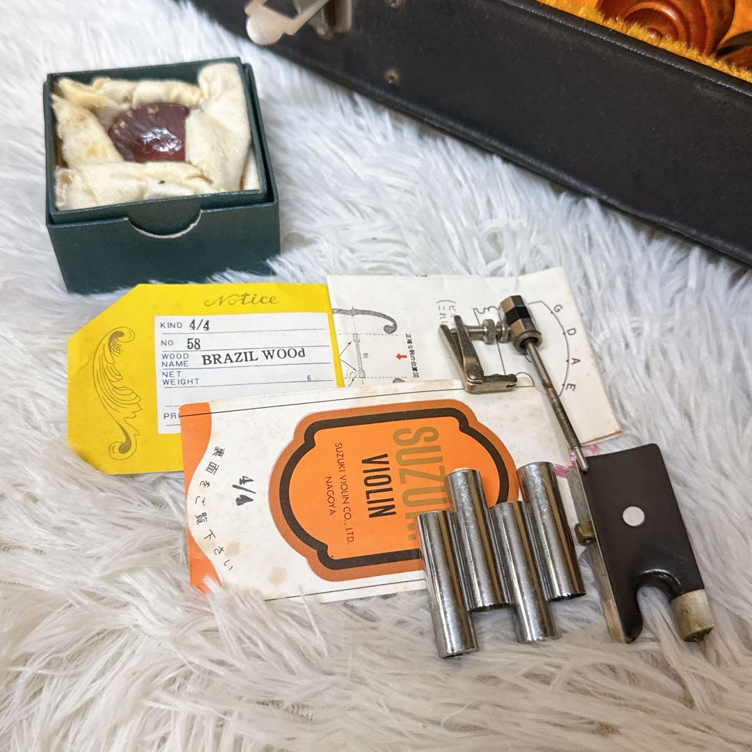 SUZUKI/スズキ No.300 4/4 バイオリン 1973年製 現状