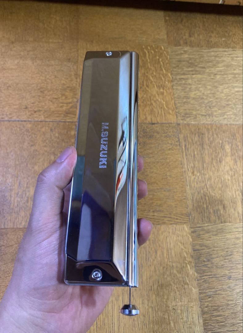 美品・SUZUKI クロマチックハーモニカ SCX-64 (16穴) 教本セット