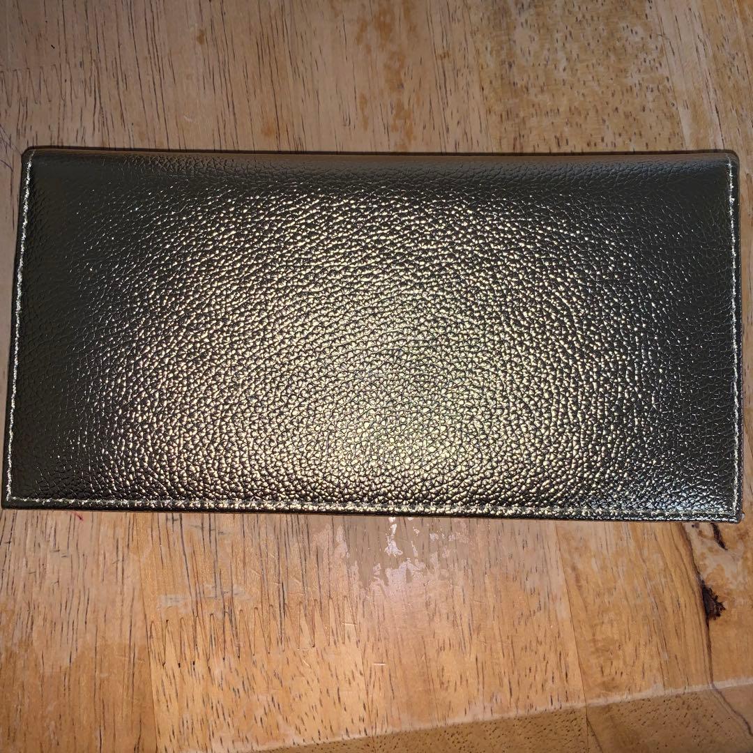 【新品未使用】皇居 長財布 ゴールド 東御苑本丸　牛皮　即日発送‼️