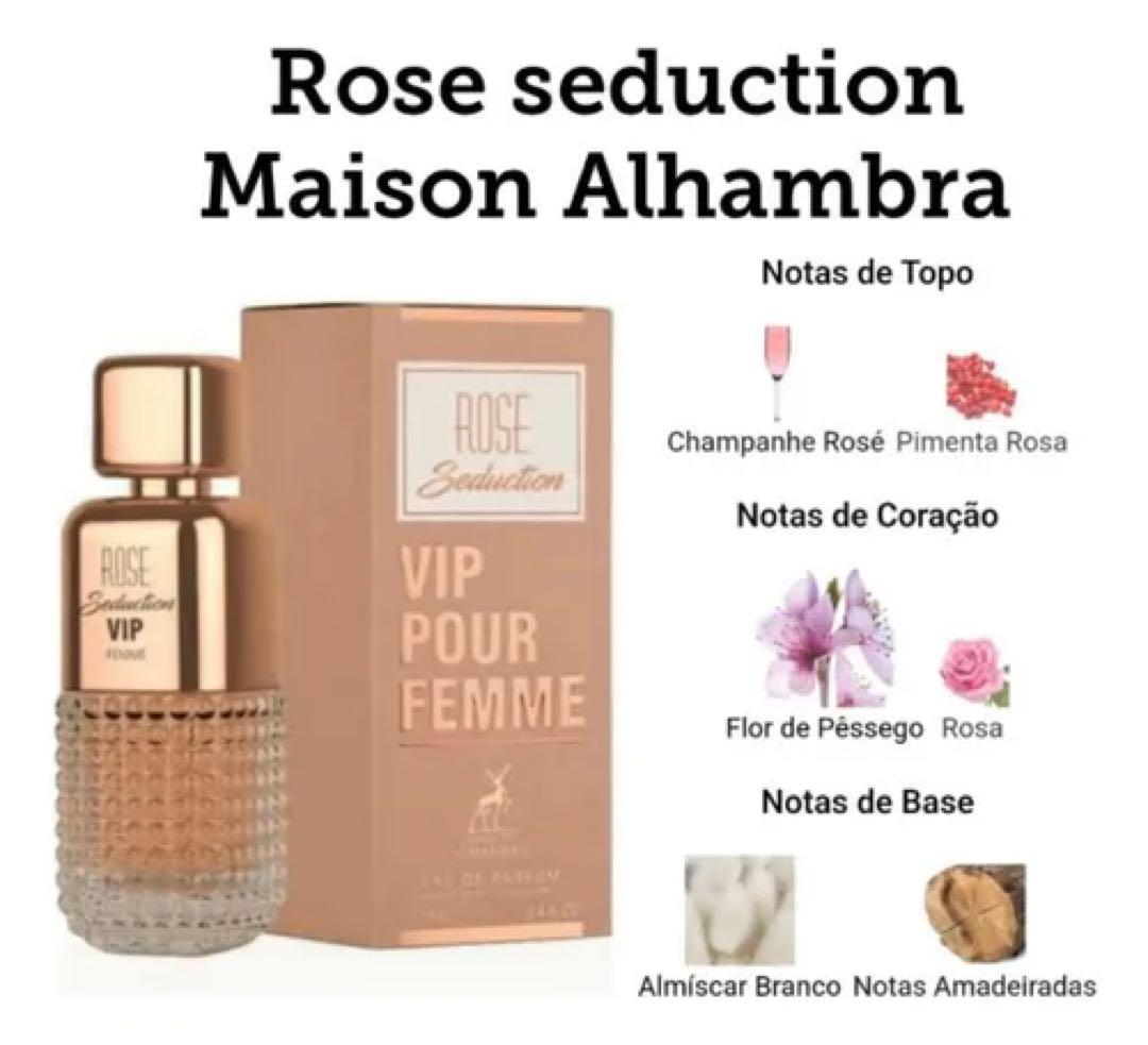 香水(女性用) ALHAMBRA ROSE Seduction vip pour femme