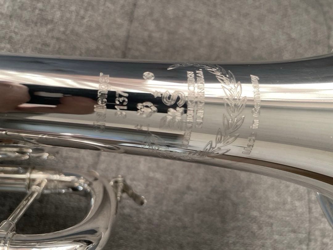 【美品・ほぼ未使用】トランペット B&S ドイツハンドメイド