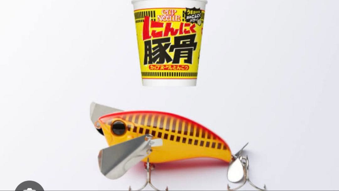 日清カップヌードル オリジナルルアー JACKALL監修 未開封新品