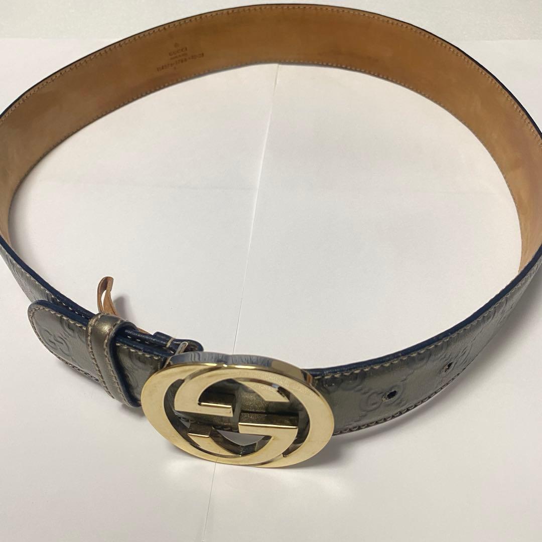 【美品】GUCCI ベルト GG
