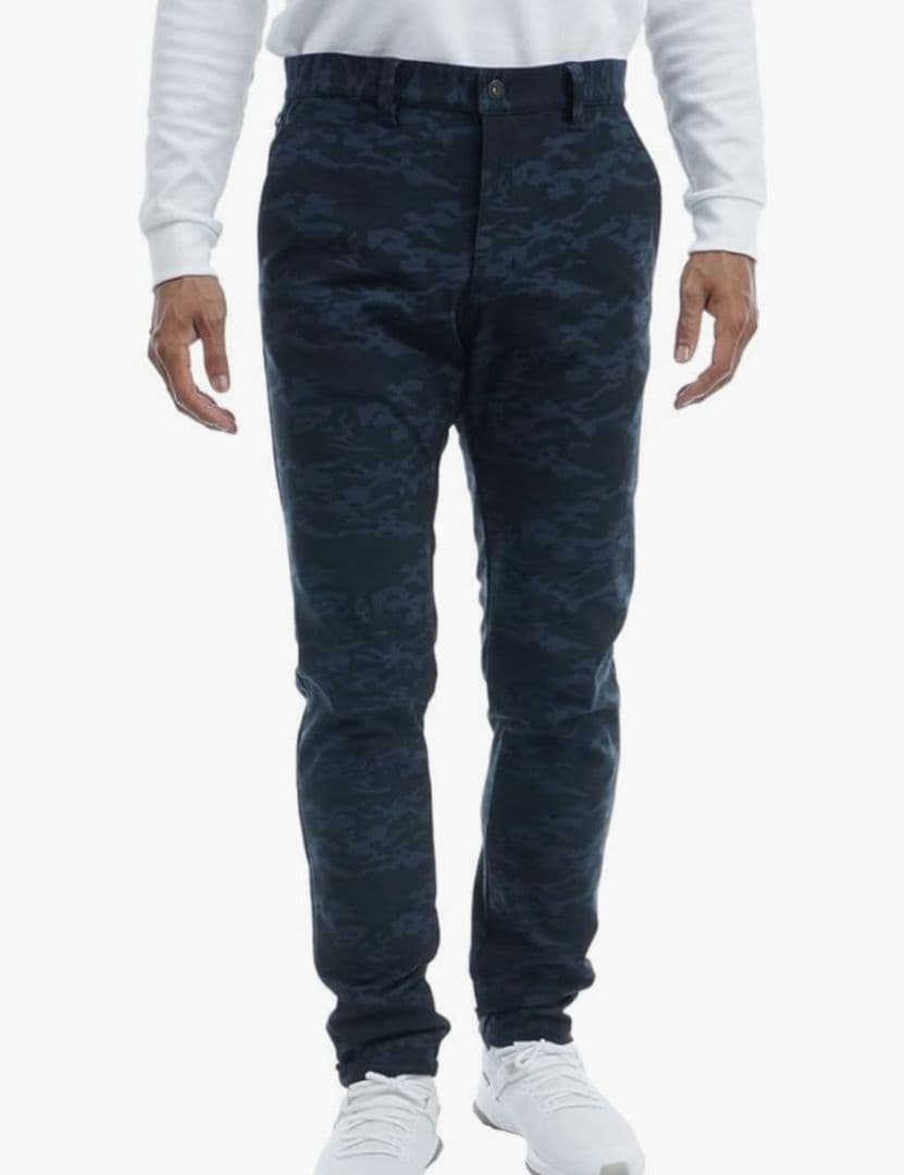 新品アドミラル　ゴルフウォーム保温防寒裏起毛パンツLネイビー