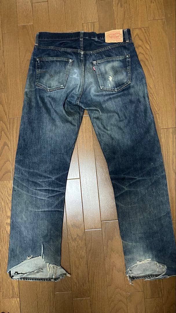 Levi's 501XX USA製 バレンシア 555刻印W34L36 BIGE Levi's501xx
