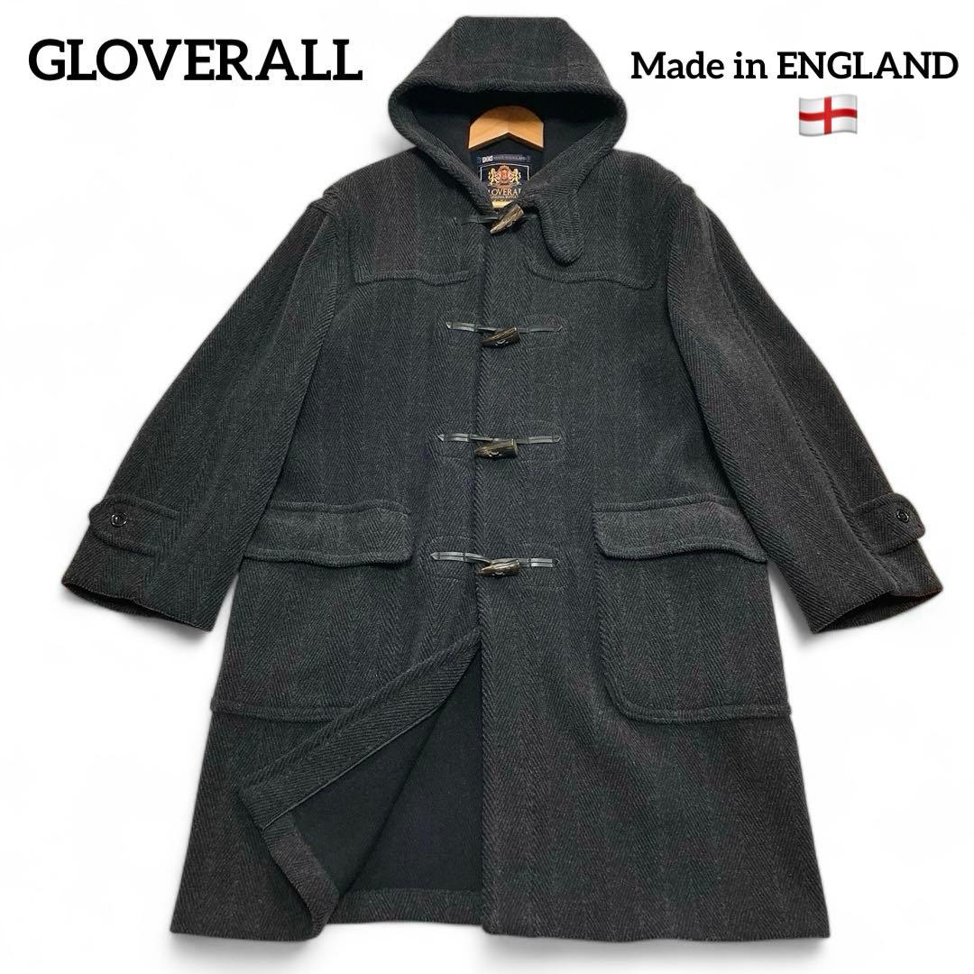 gloverall ヘリンボーンダッフルコート値下げ⭐︎