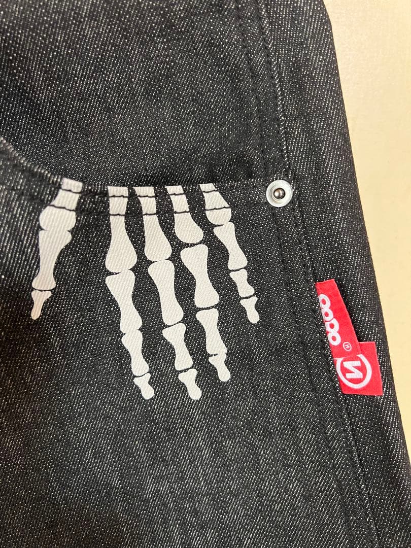 9090 Bone Rigid Denim Pants　デニム イエロー