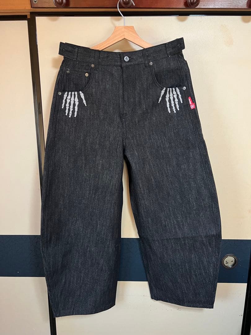 9090 Bone Rigid Denim Pants　デニム イエロー