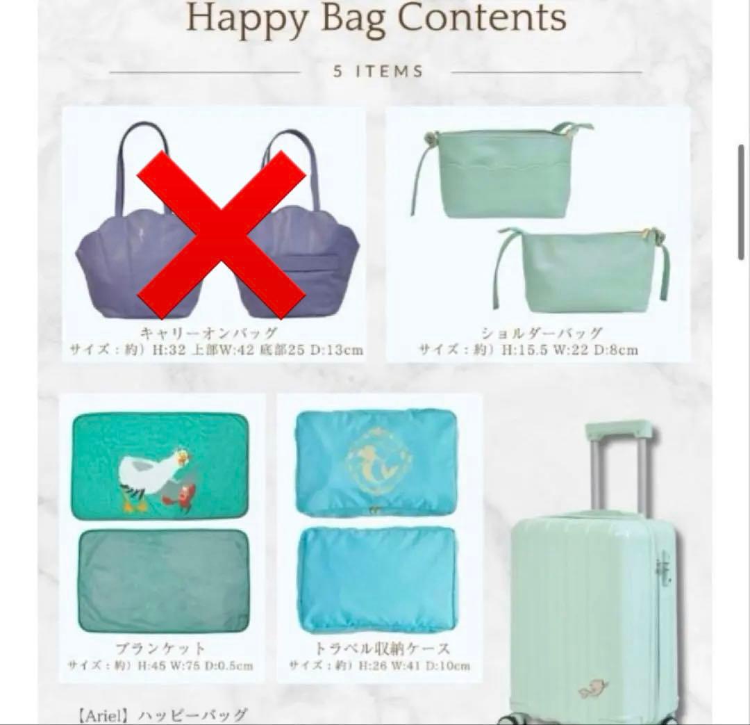 しまむら ちはる コラボ アリエル　キャリー 4点