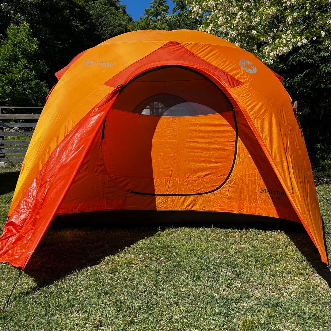 廃盤 レア marmot halo6/マーモット ハロ6 ドームテント