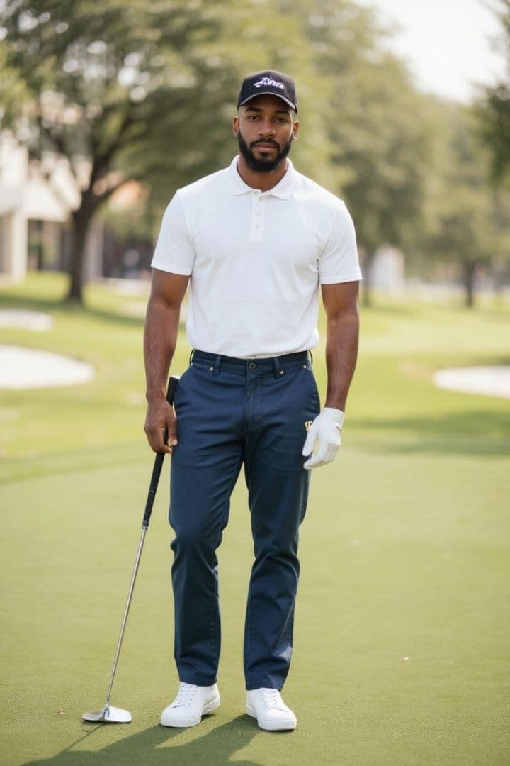 25周年モデル】パーリーゲイツ ゴルフパンツ ネイビー サイズ5（L相当