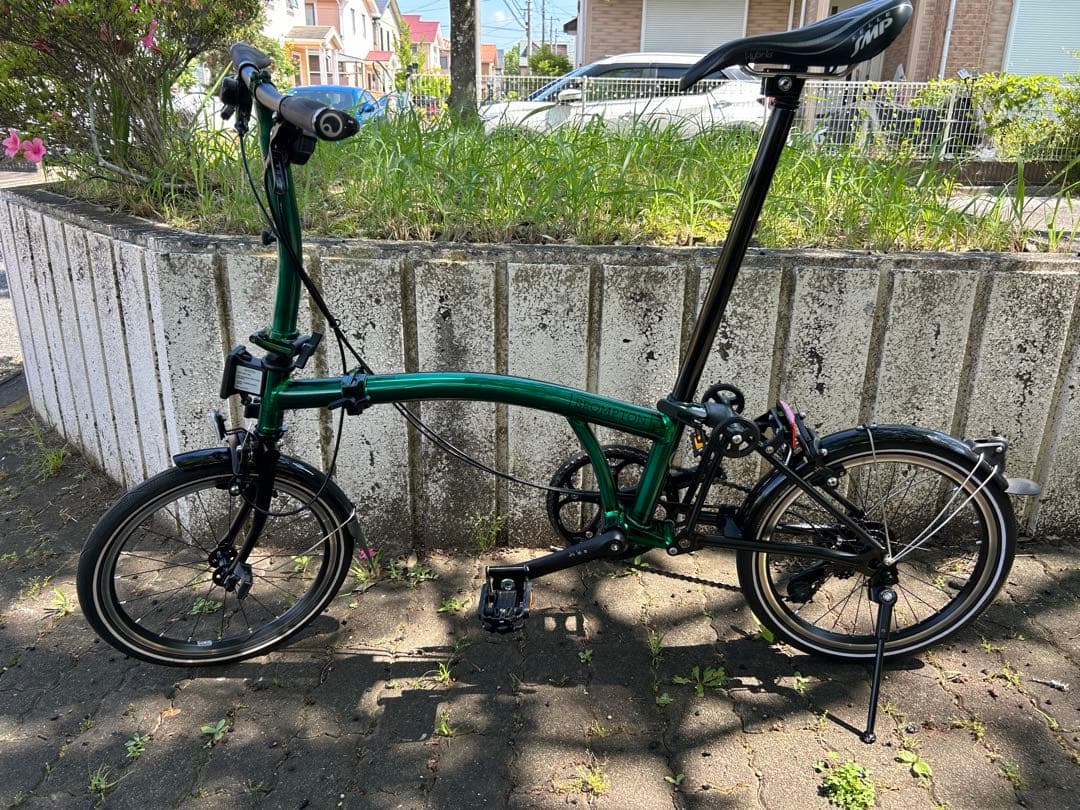 ブロンプトン Pライン4速 エメラルドラッカー ブロンプトン Pライン4速