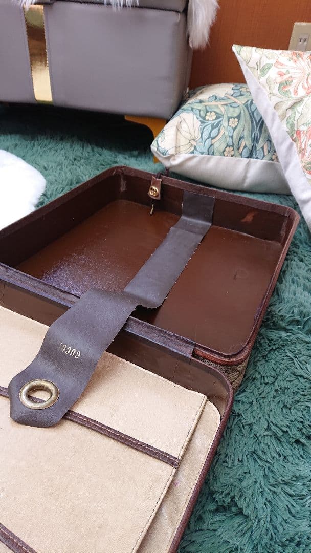 ジャンク オールドグッチ オリベッティタイプライターケースのみ