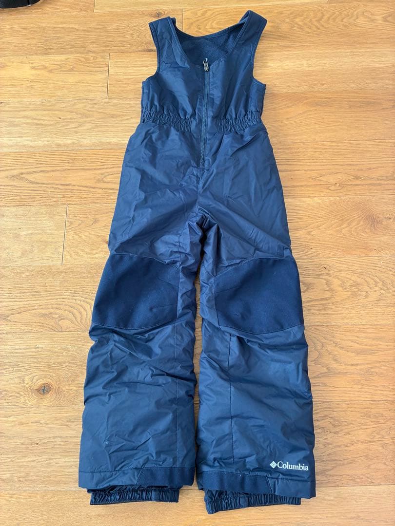 モンベル 子ども用スキーウェア・ゴーグルセット ヘルメット付き