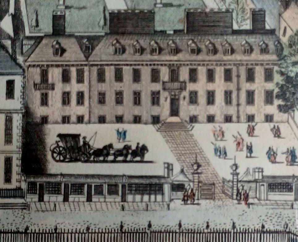 お値下げ　額装　リプロダクション　 ニコルズ「レスタースクウェア」鳥瞰図　美品