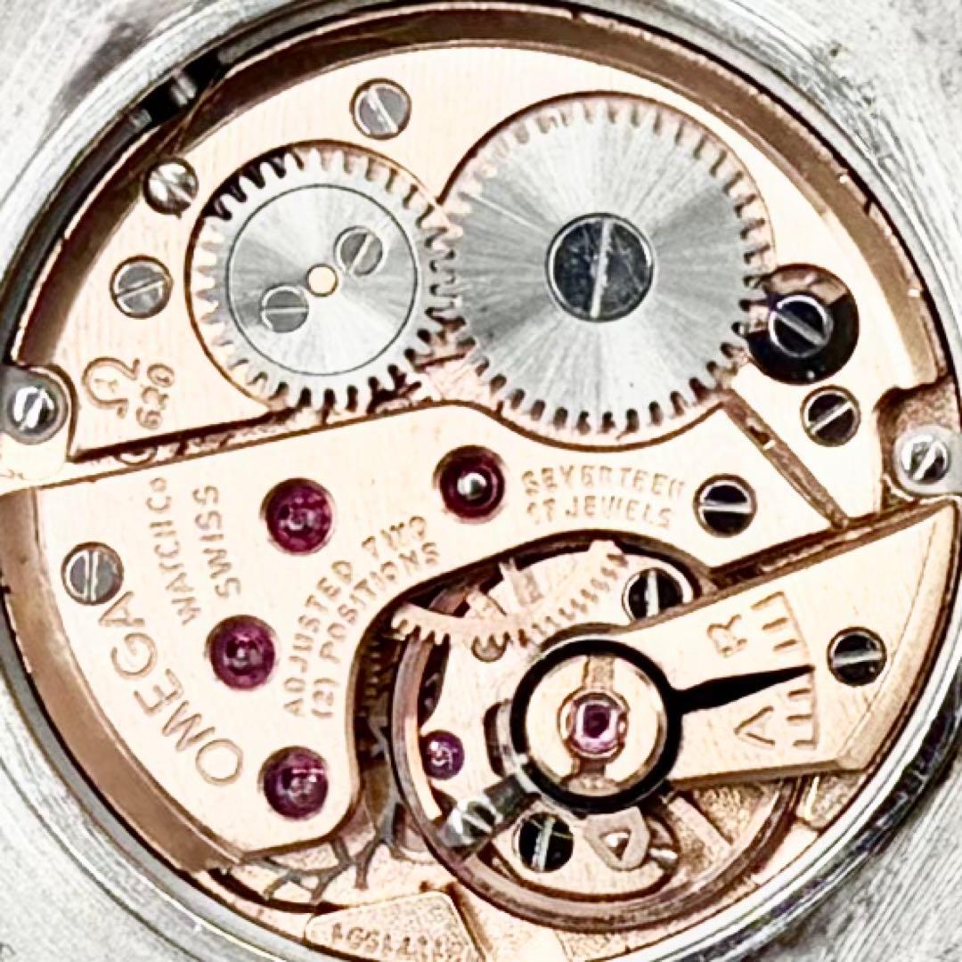 OH／美品】オメガ デ・ヴィル 手巻き 111.077 二針ドレスウォッチ