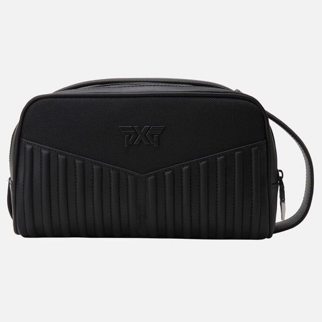 PXG ゴルフポーチ ブラック