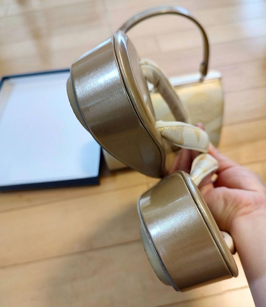 和装用バッグ草履セット　　結婚式　入学式　卒業式　七五三　和装バッグと草履セット