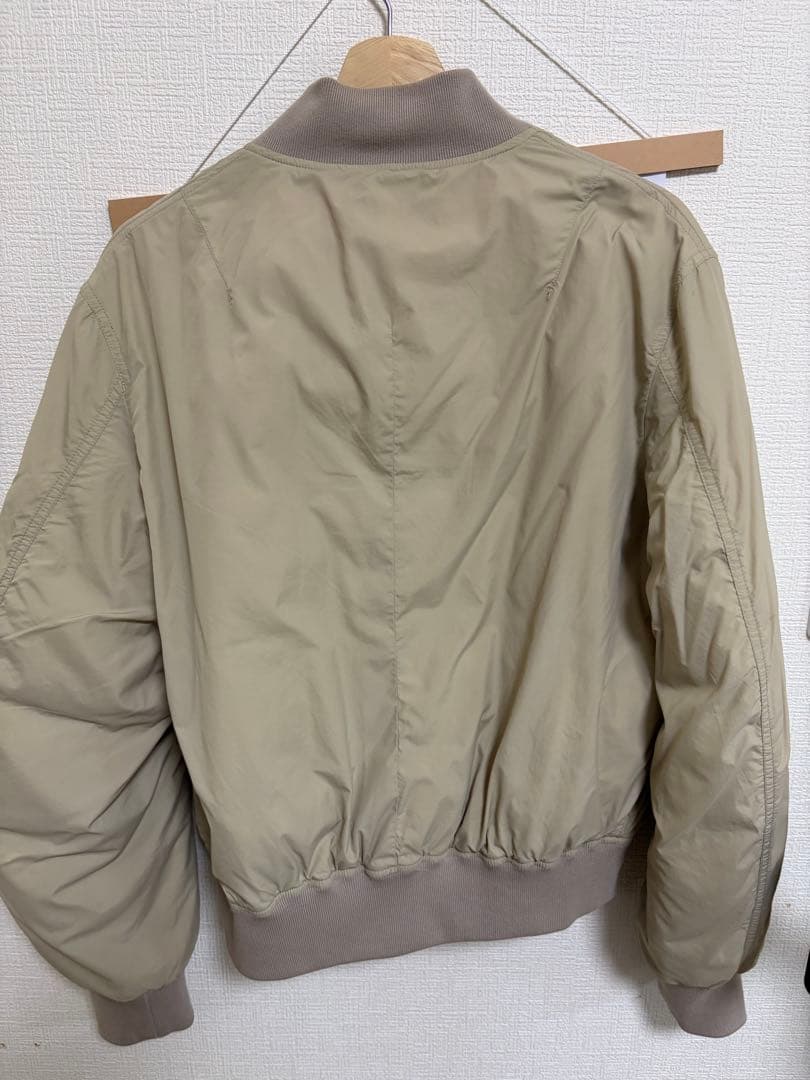 MUJI Labo紳士 MA-1 ダウンブルゾン