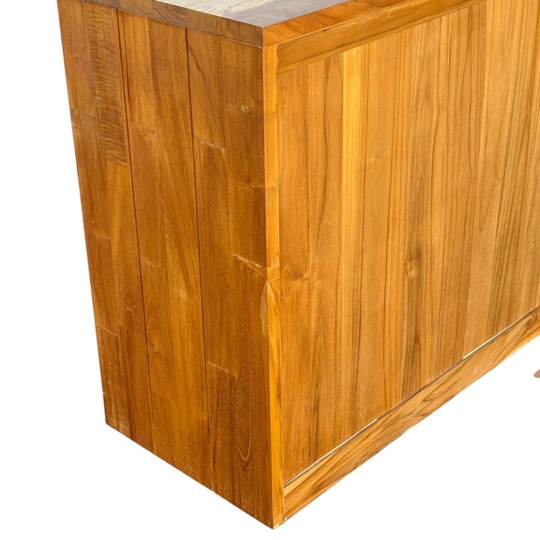 廃盤希少 unico ウニコ BREATH チーク材 キャビネット サイドボード