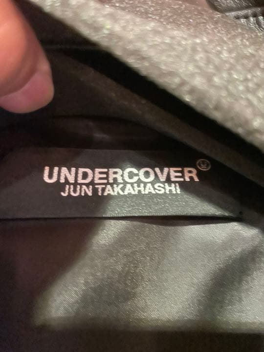 新品　UNDERCOVER ニットドッキング ダブルライダース