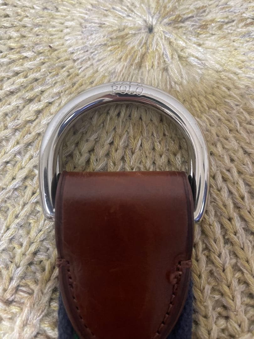 希少 Polo Ralph Lauren ポニー柄 ベルト